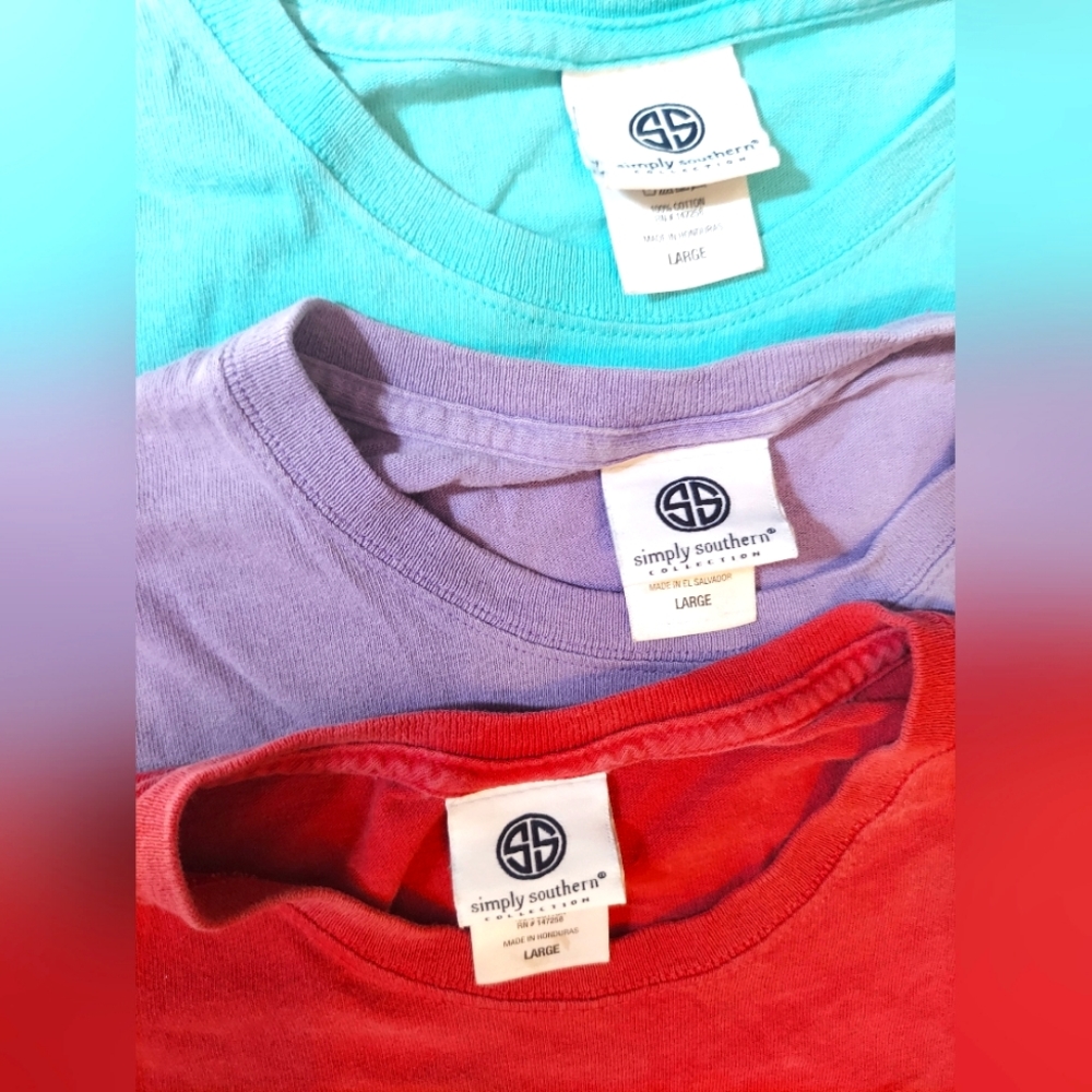 Lot of simply southern tshirts